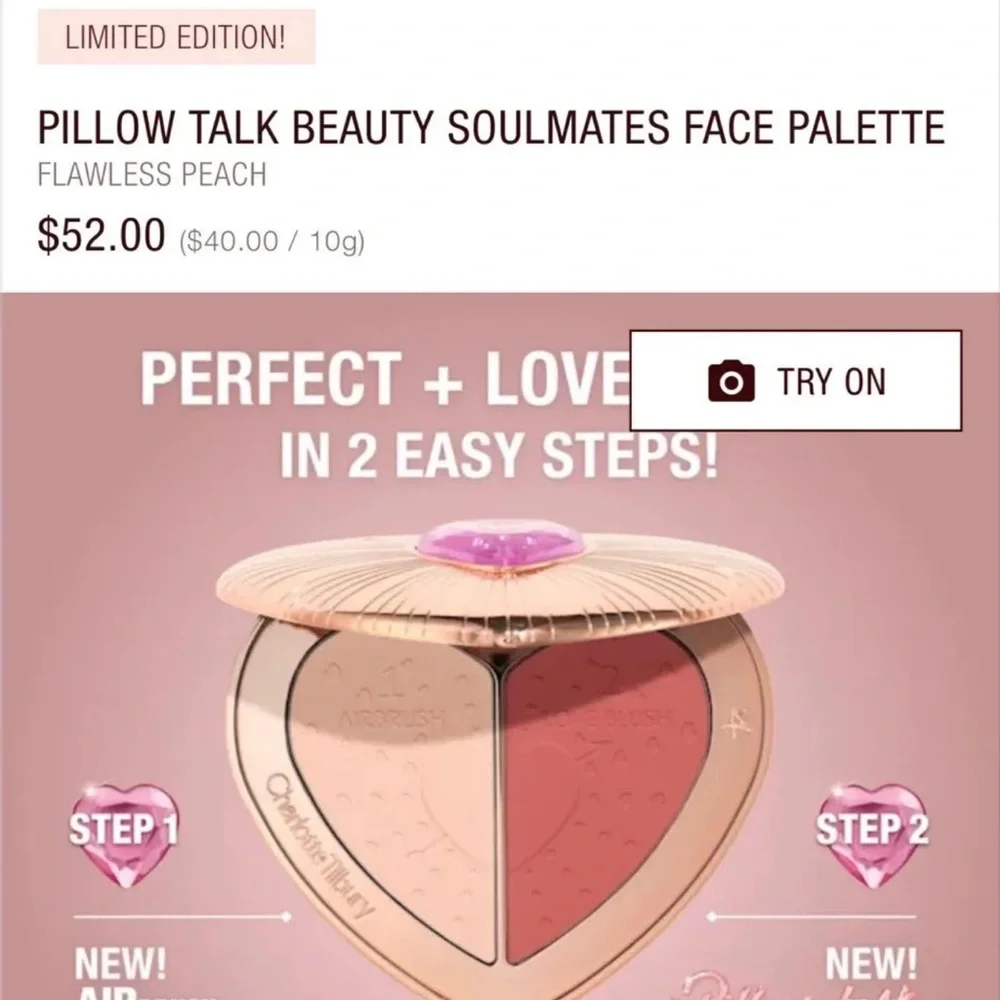CHARLOTTE TILBURY LIMITED EDITION HEART FACE PALETTE BUNDLE - Picture 6 of 9